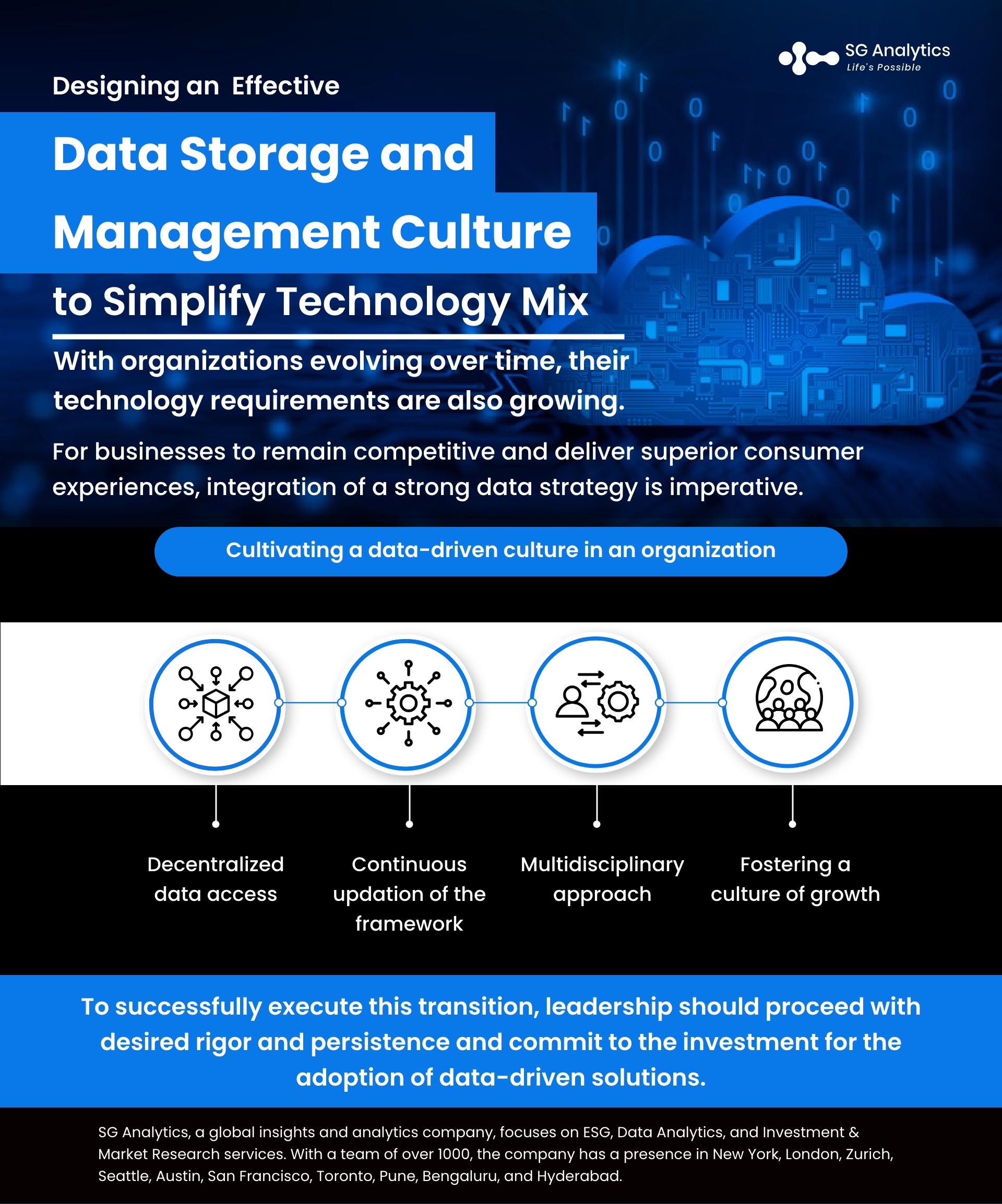 Designing an Effective Data Storage and Management Culture to Simplify Technology Mix 