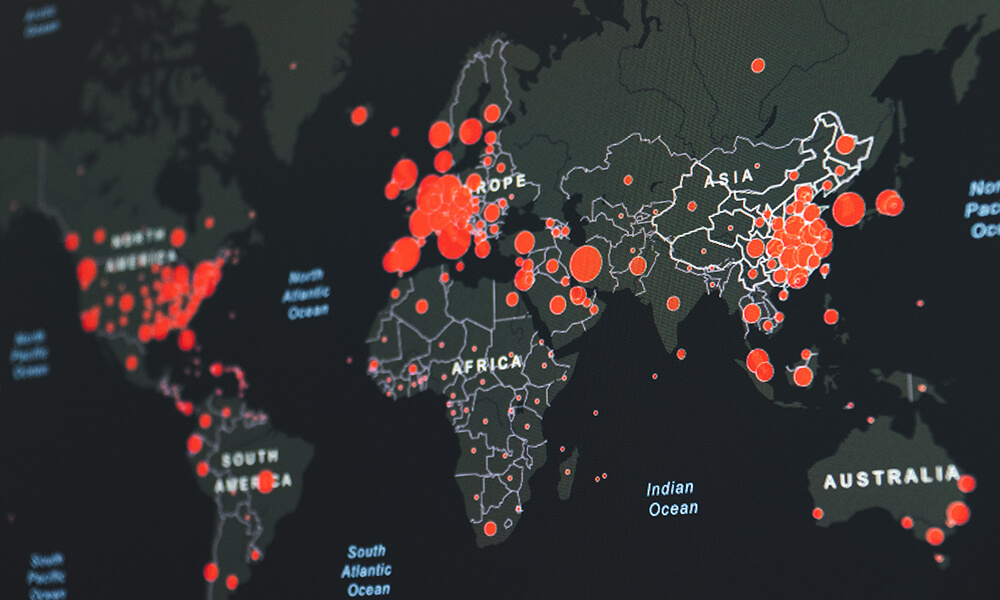 Worldwide vaccines distribution 